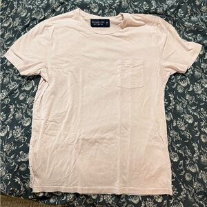 Men's Pink Crew Neck T-Shirt